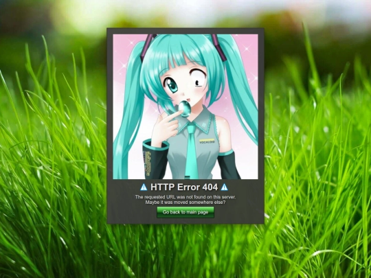 not_found screenshot