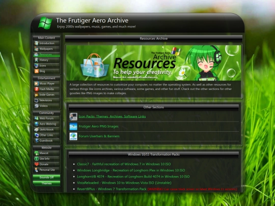 resources screenshot