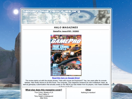 magazines/GP181 screenshot