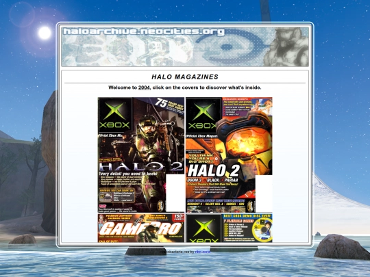 years/2004 screenshot
