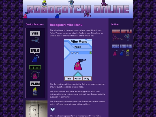 Pages/vibePage screenshot