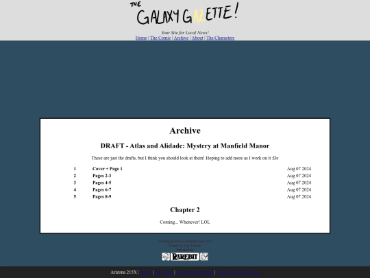 archive screenshot