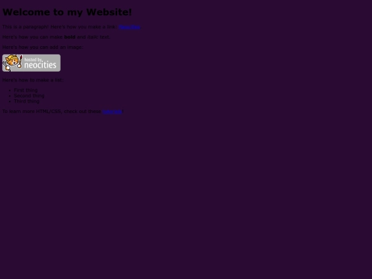 test screenshot