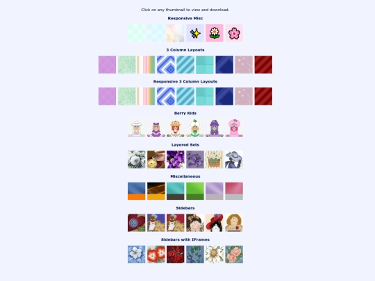 background-sets screenshot