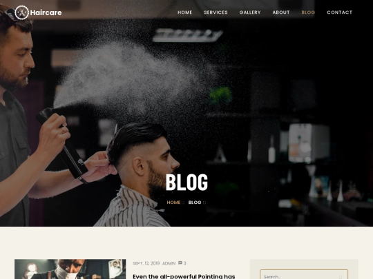 blog screenshot