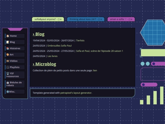 blog screenshot