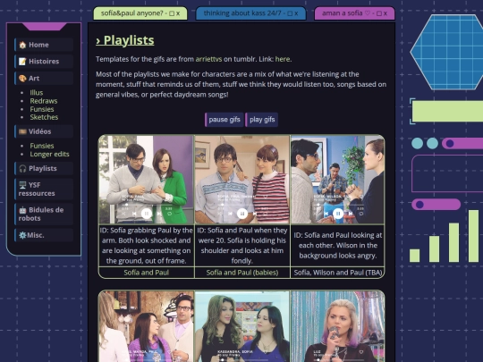 playlists screenshot