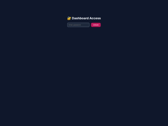 dashboard screenshot