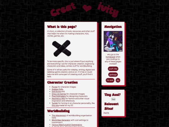 creativity screenshot