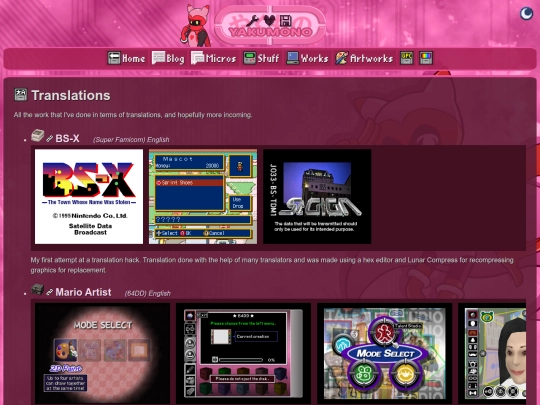 translations screenshot