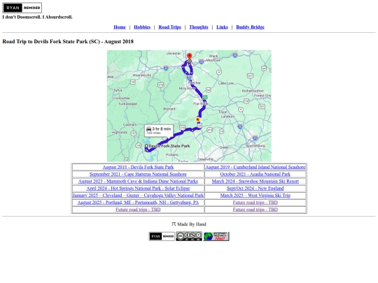 page/roadtrips/devilsfork screenshot