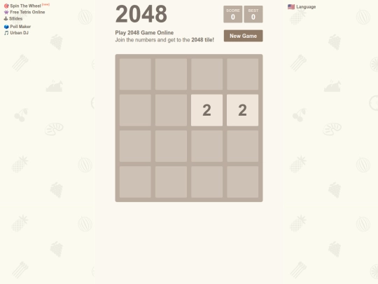 annoying2048 screenshot