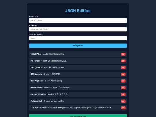 babam/editor screenshot