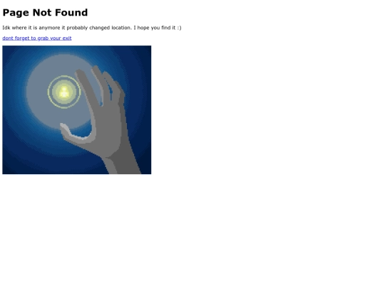not_found screenshot
