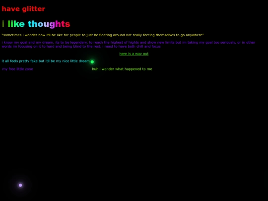 thoughts screenshot