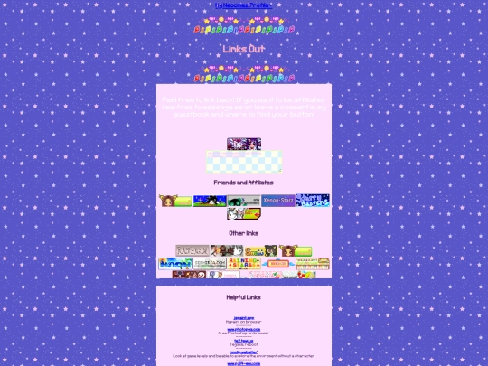 links screenshot