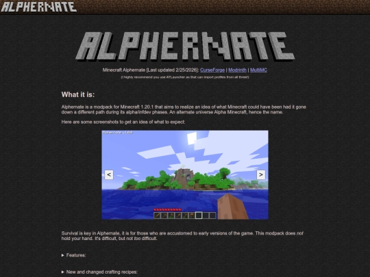 index screenshot