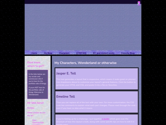 characters screenshot