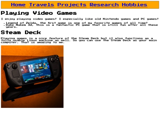 games screenshot