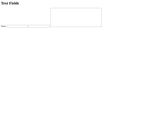 myform screenshot