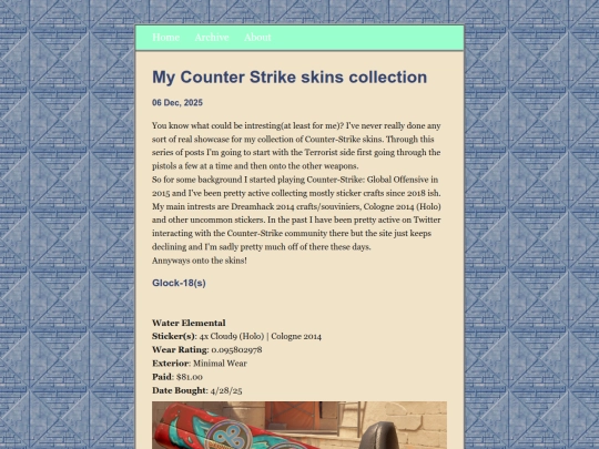 posts/2025-12-06-My-Counter-Strike-skins-collection screenshot