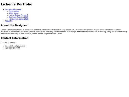 aboutme screenshot