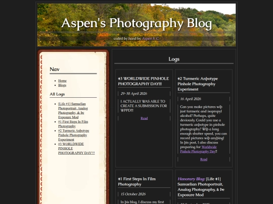 blogs/photography_blog screenshot