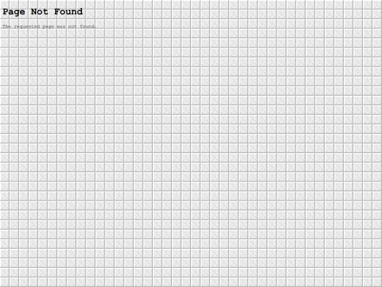 not_found screenshot