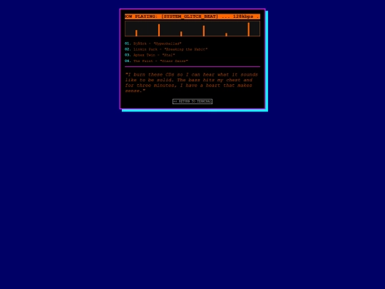 music screenshot