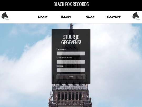 info screenshot