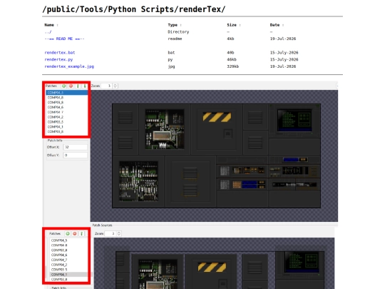 files/Tools/Python Scripts/renderTex screenshot