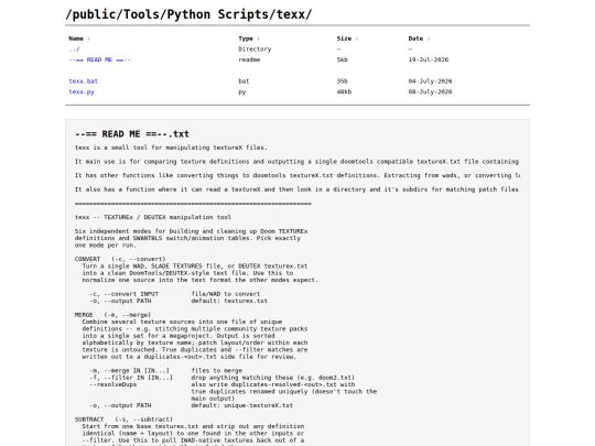 files/Tools/Python Scripts/texx screenshot
