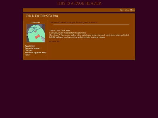 purplemodetestpage screenshot