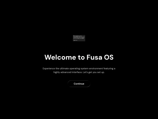 FusaOSDesktop screenshot