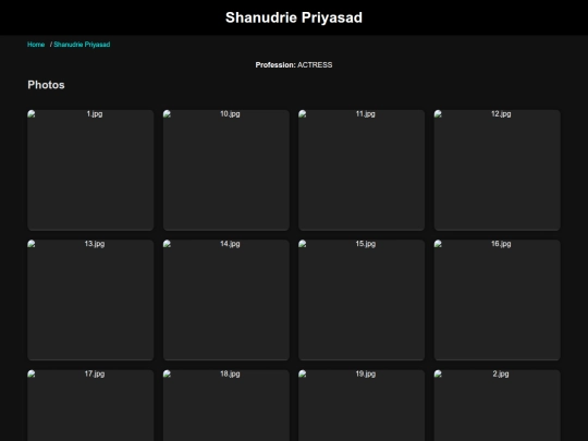 CELEBS/album_Shanudrie_Priyasad screenshot