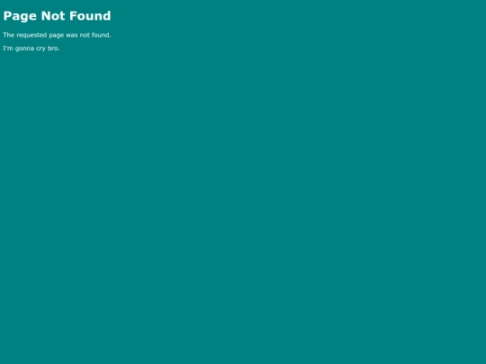 not_found screenshot