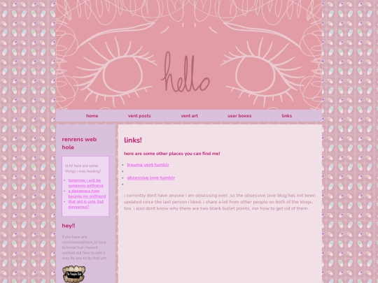 links screenshot