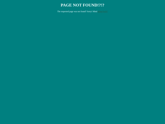 not_found screenshot