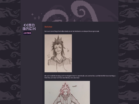 html/art/sketches screenshot