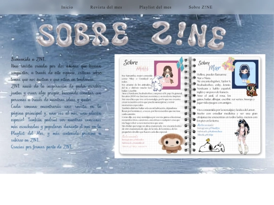 Sobre.zine screenshot
