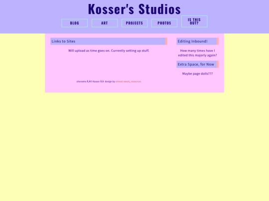 links screenshot