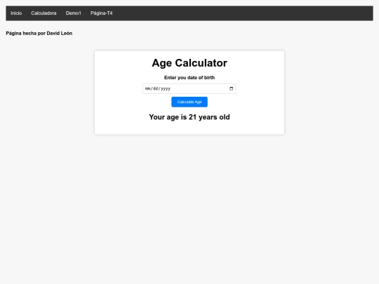 calculadora screenshot