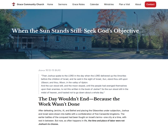 blog/sun-stands-still screenshot