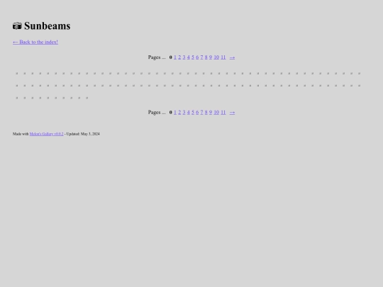 gallery/sunbeams screenshot