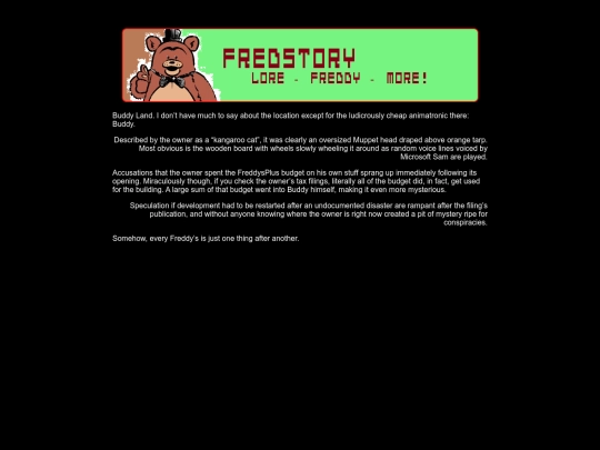 KFNaF/Buddy screenshot