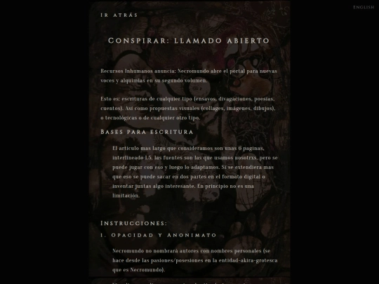 vol2/conspirar screenshot