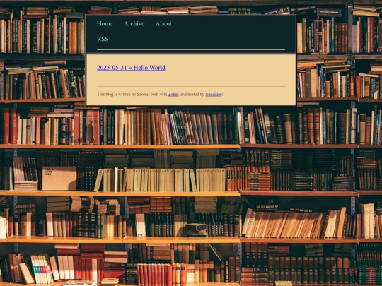 archive screenshot