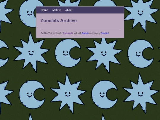 archive screenshot