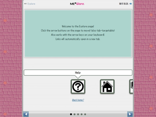 explore screenshot