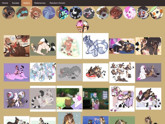gallery pages/asher screenshot